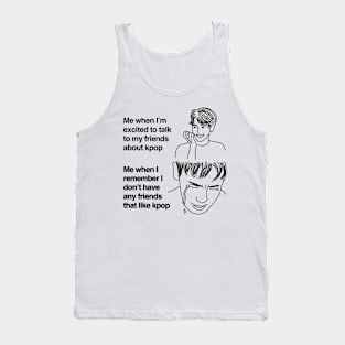 Excited about Kpop Tank Top